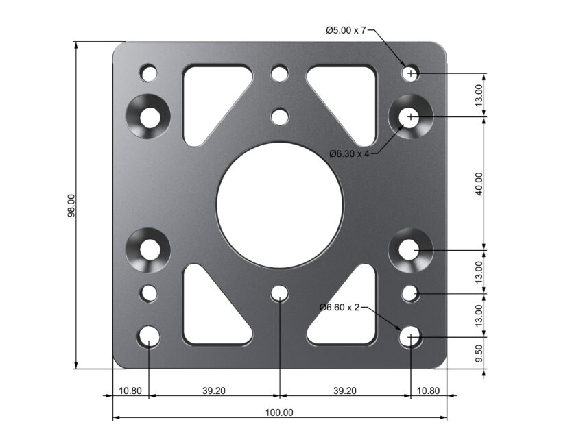 Wheel Base Adapter Plate