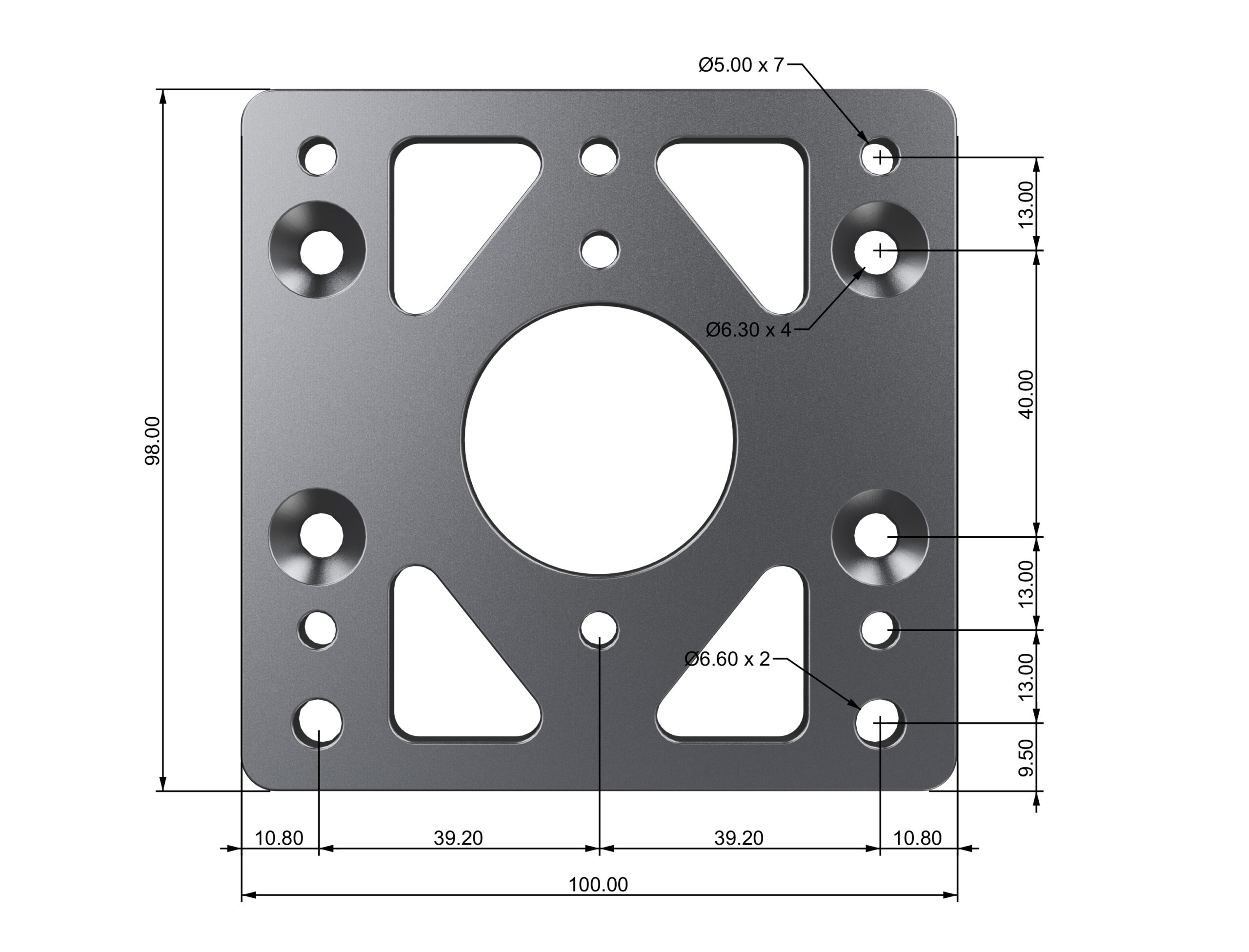 Wheel Base Adapter Plate
